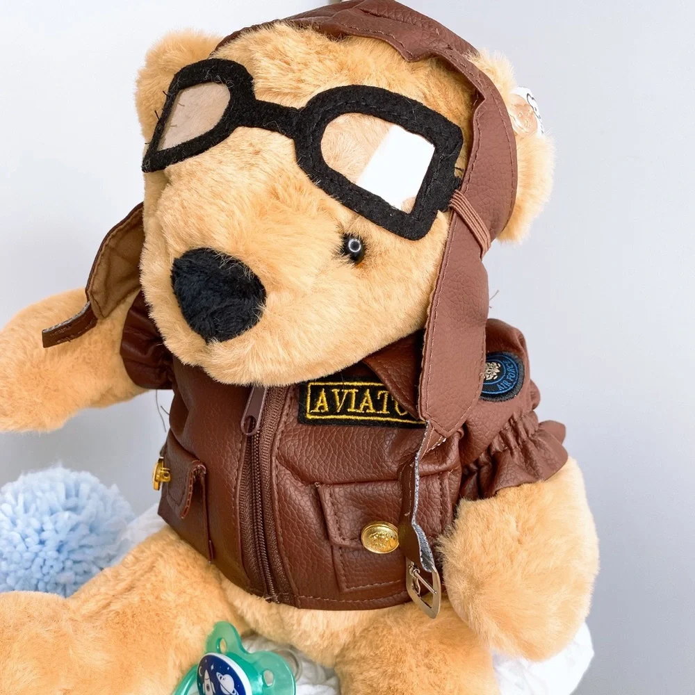 Aviator Pilot Diaper Cake